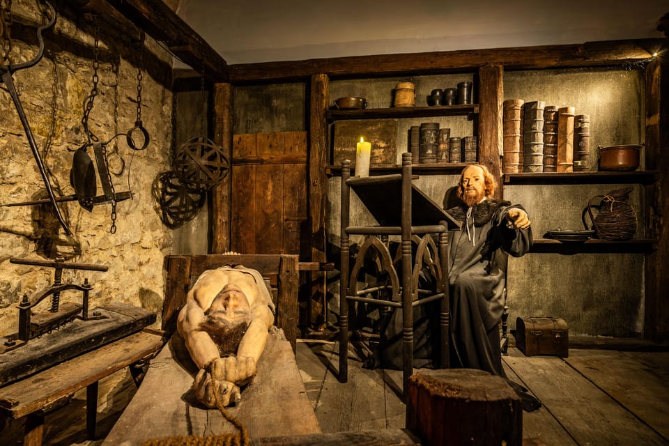 Prague: Museum of Torture Entry Ticket - The Role of Sound, Wax Figures, and Two Audiovisual Effects