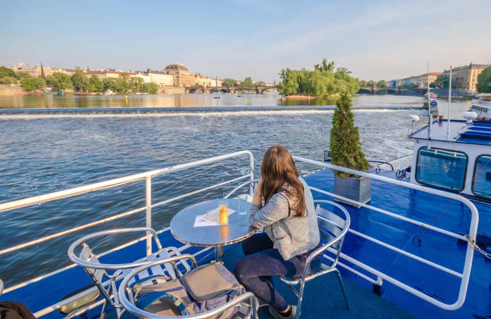 Prague: Panoramic Vltava River Cruise - Food, drinks, and onboard service: what’s included and what’s not