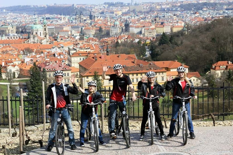 Prague: Small Group or Private Bike City Tour - The route you’ll ride: Old Town, river views, and a Castle-day vibe