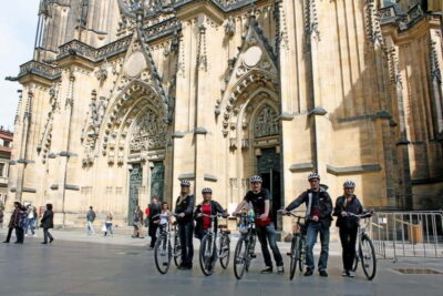 Prague: Small Group or Private Bike City Tour - Meeting at Na Poříčí: getting your bike ready and your day rolling