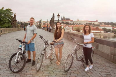 Prague: Small Group or Private E-Bike City Tour - Meeting at Hotel Grandior and Getting Ready to Ride