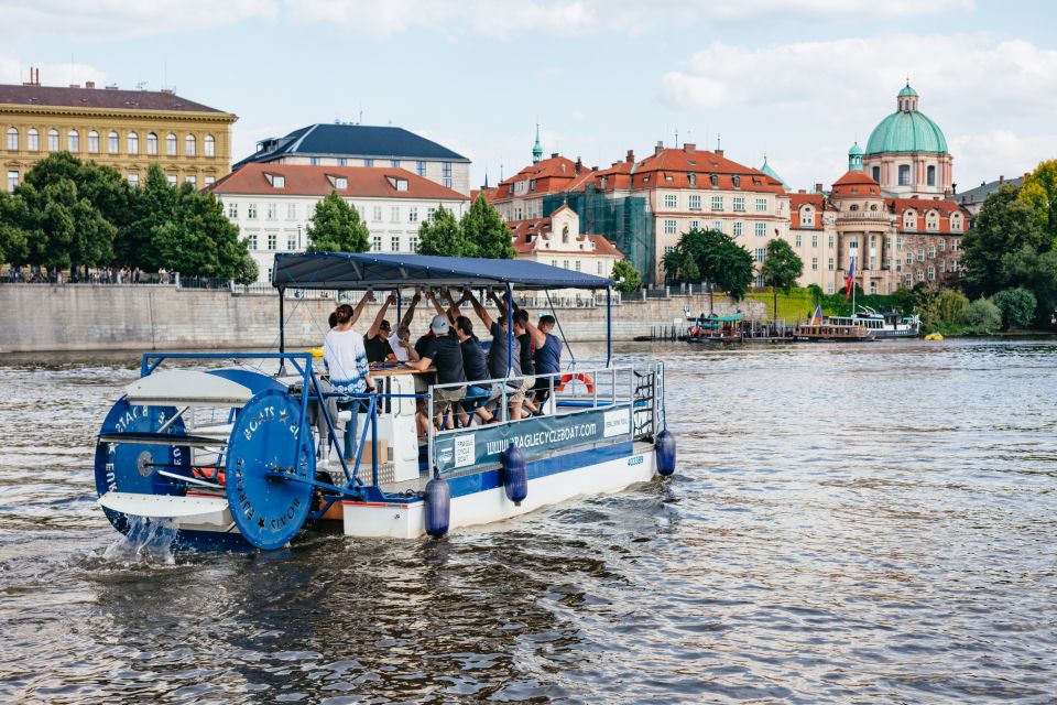 Prague: Swimming Beer Bike on A Cycle Boat - Practical Tips Before You Go