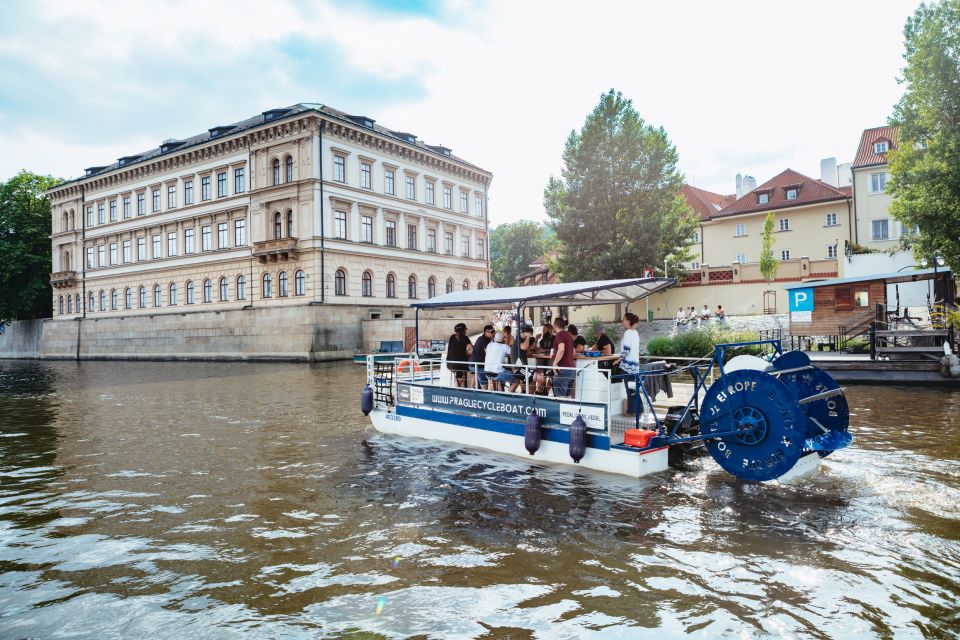 Prague: Swimming Beer Bike on A Cycle Boat - What You’ll Drink and How It Changes the Vibe