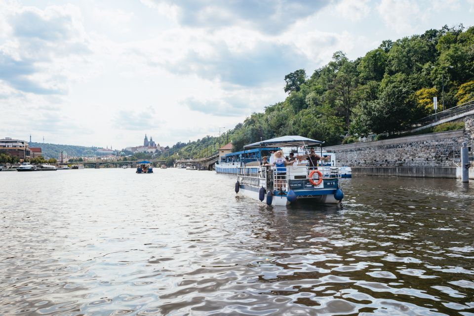 Prague: Swimming Beer Bike on A Cycle Boat - Weather Reality: Rain or Shine