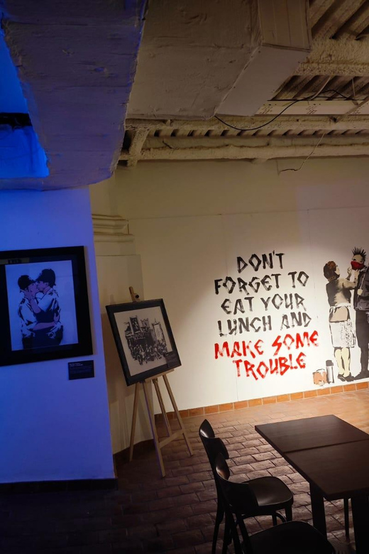 Prague: The World of Banksy Immersive Experience Ticket - Banksy in a Prague church: why this setting changes the art
