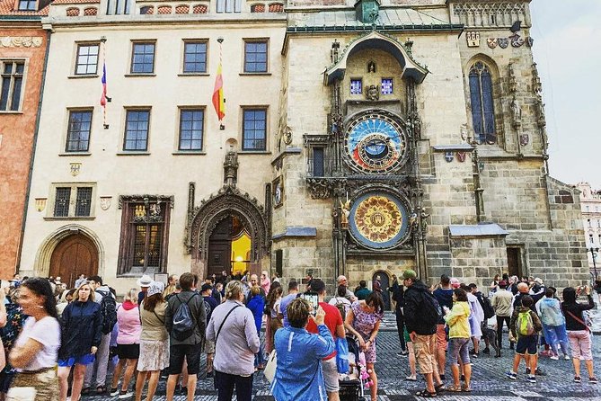 Prague’s TOP Sights - Old Town, Jewish Quarter, Charles Bridge (Tip-based tour) - From Powder Gate to Obecní dům: Art Nouveau first, questions later