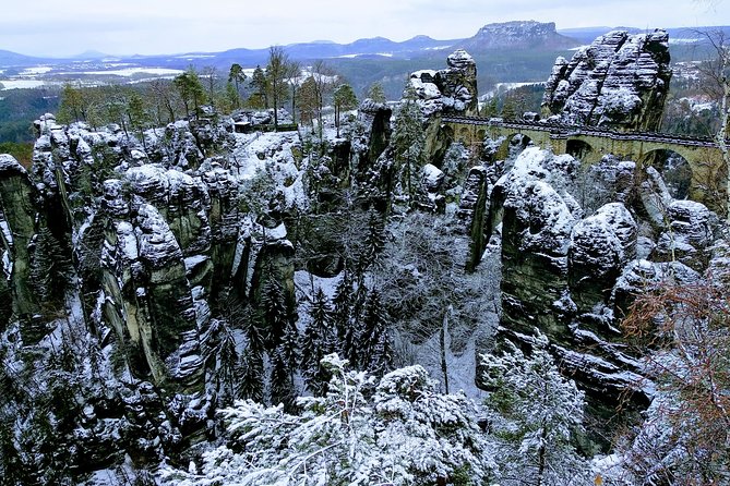 Terezin & Bohemian Switzerland from Prague: Bastei, Narnia & Café - Tisá sandstone labyrinth: Narnia vibes on actual trails