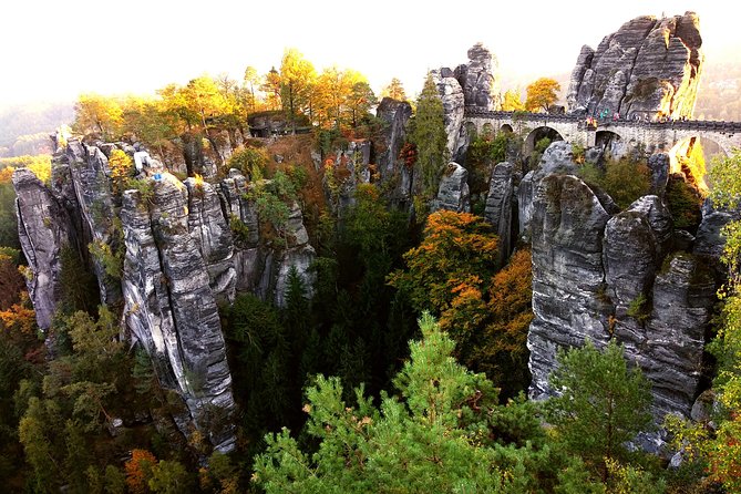 Terezin & Bohemian Switzerland from Prague: Bastei, Narnia & Café - Bastei Bridge: the daylight rule and why it changes the day